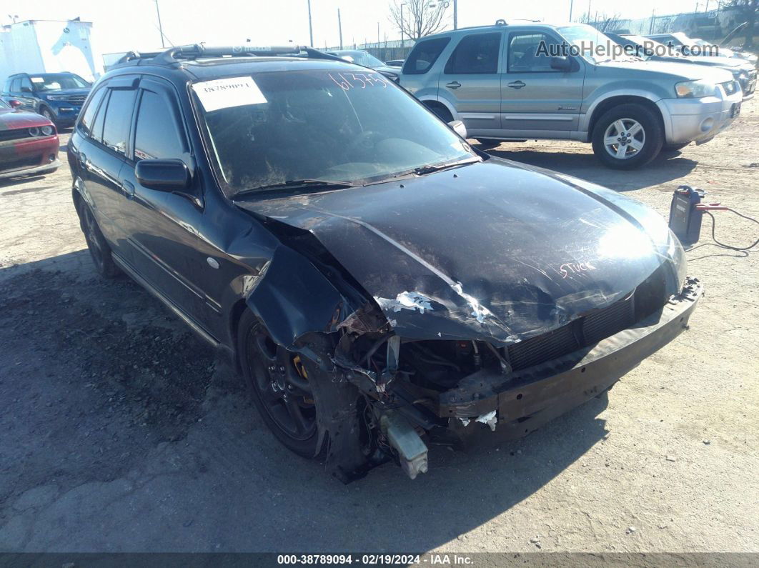 2002 Mazda Protege5   Black vin: JM1BJ245721613754