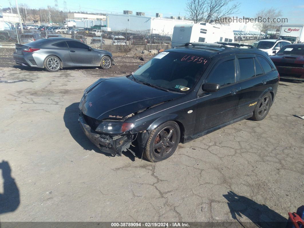 2002 Mazda Protege5   Black vin: JM1BJ245721613754