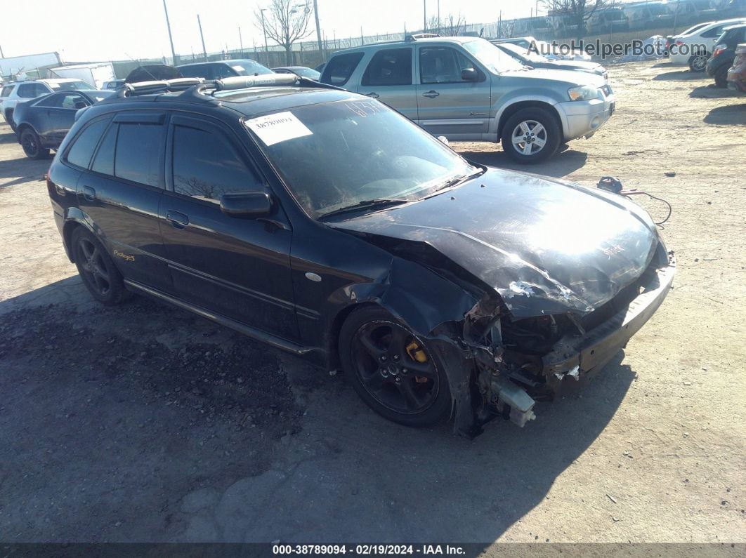 2002 Mazda Protege5   Black vin: JM1BJ245721613754