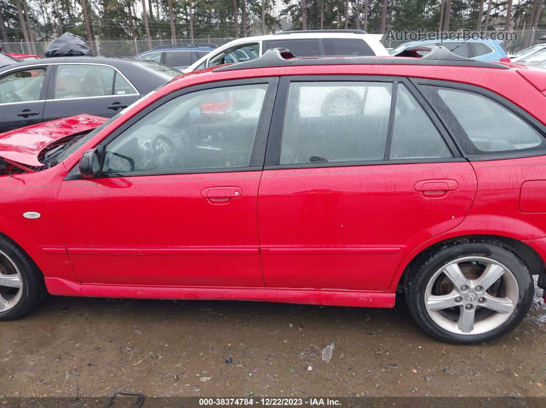 2002 Mazda Protege5 Base (a4)/base (m5) Red vin: JM1BJ245721620252