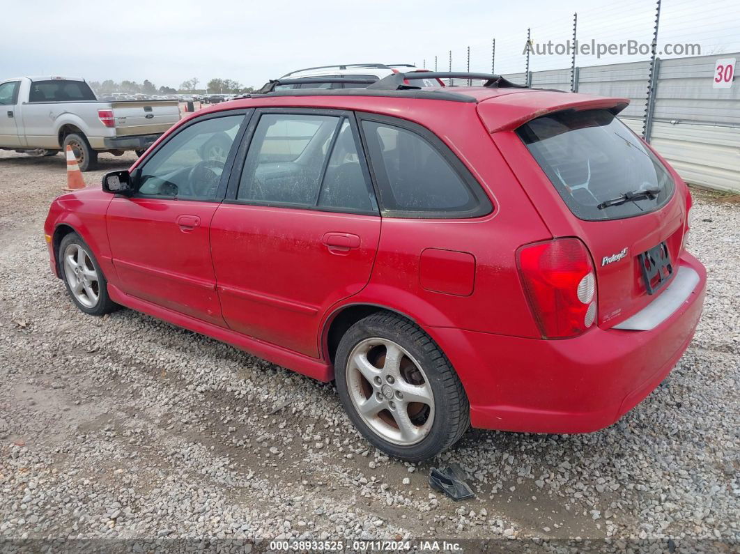 2002 Mazda Protege5   Red vin: JM1BJ245821472404