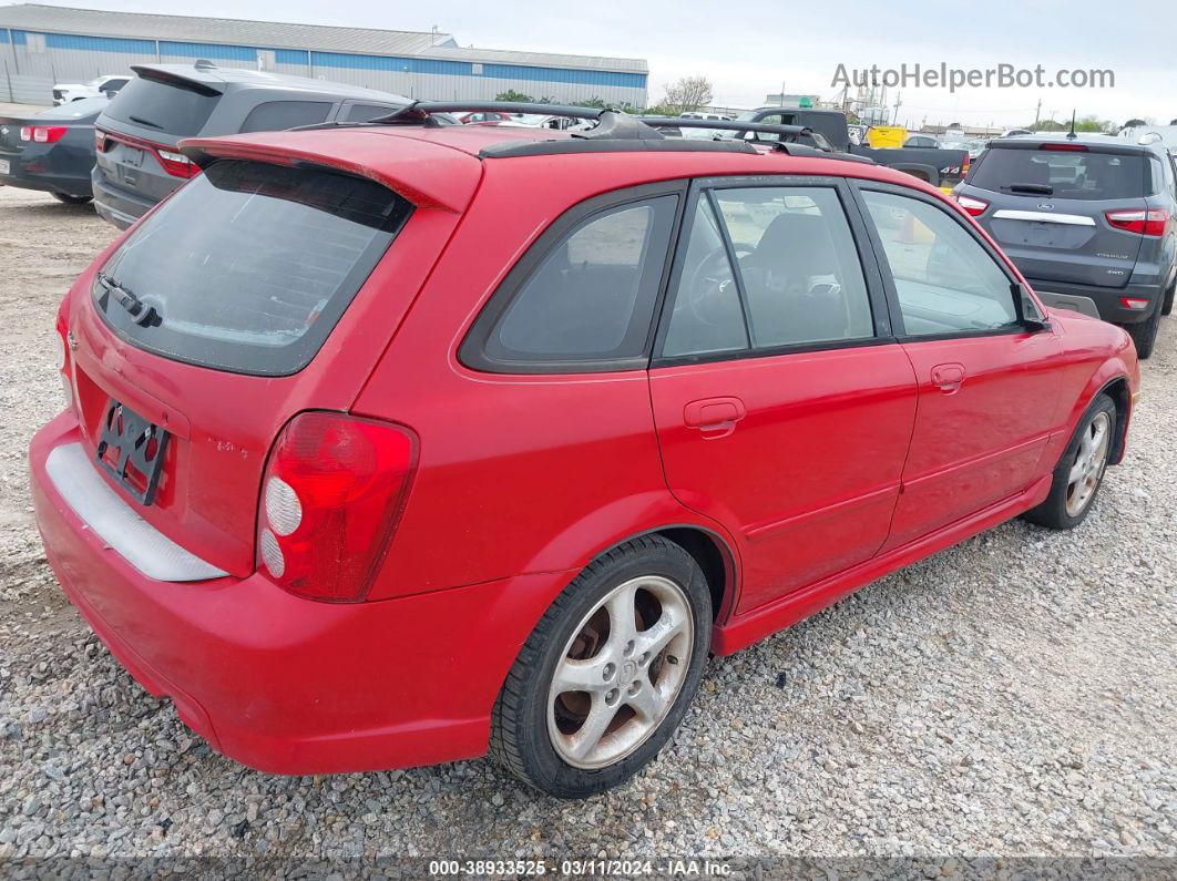 2002 Mazda Protege5   Red vin: JM1BJ245821472404