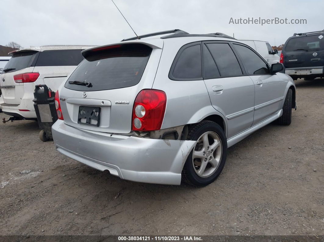 2002 Mazda Protege5 Base (a4)/base (m5) Silver vin: JM1BJ245821475089