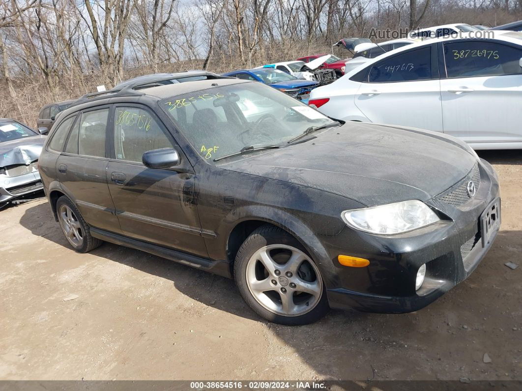 2002 Mazda Protege5 Base (a4)/base (m5) Black vin: JM1BJ245821525960