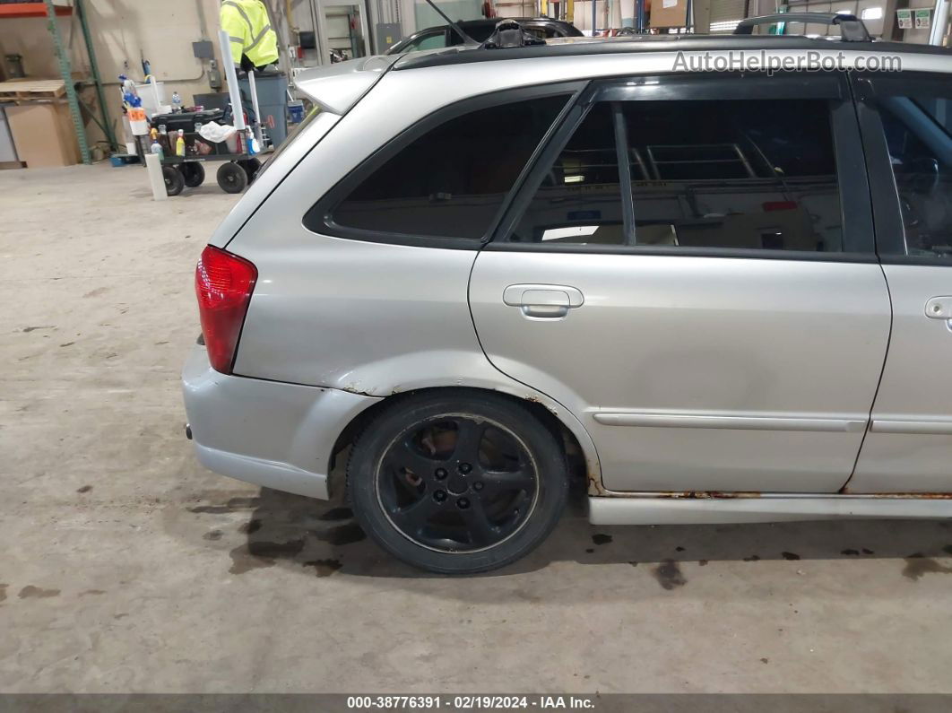 2002 Mazda Protege5   Silver vin: JM1BJ245821555072