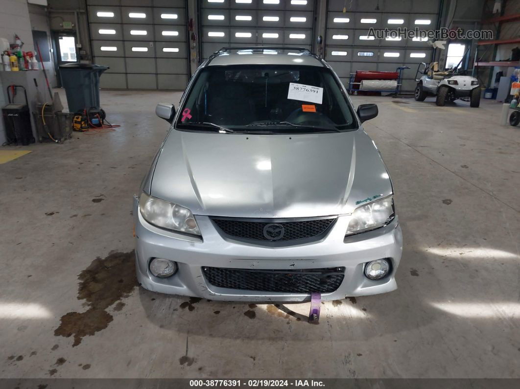 2002 Mazda Protege5   Silver vin: JM1BJ245821555072