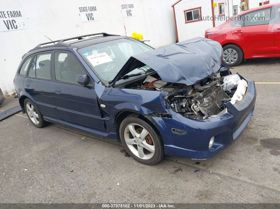 2002 Mazda Protege5 Base (a4)/base (m5) Синий vin: JM1BJ245821631390