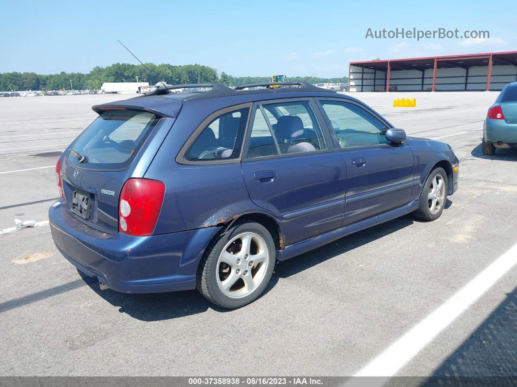 2002 Mazda Protege5   Blue vin: JM1BJ245921514739