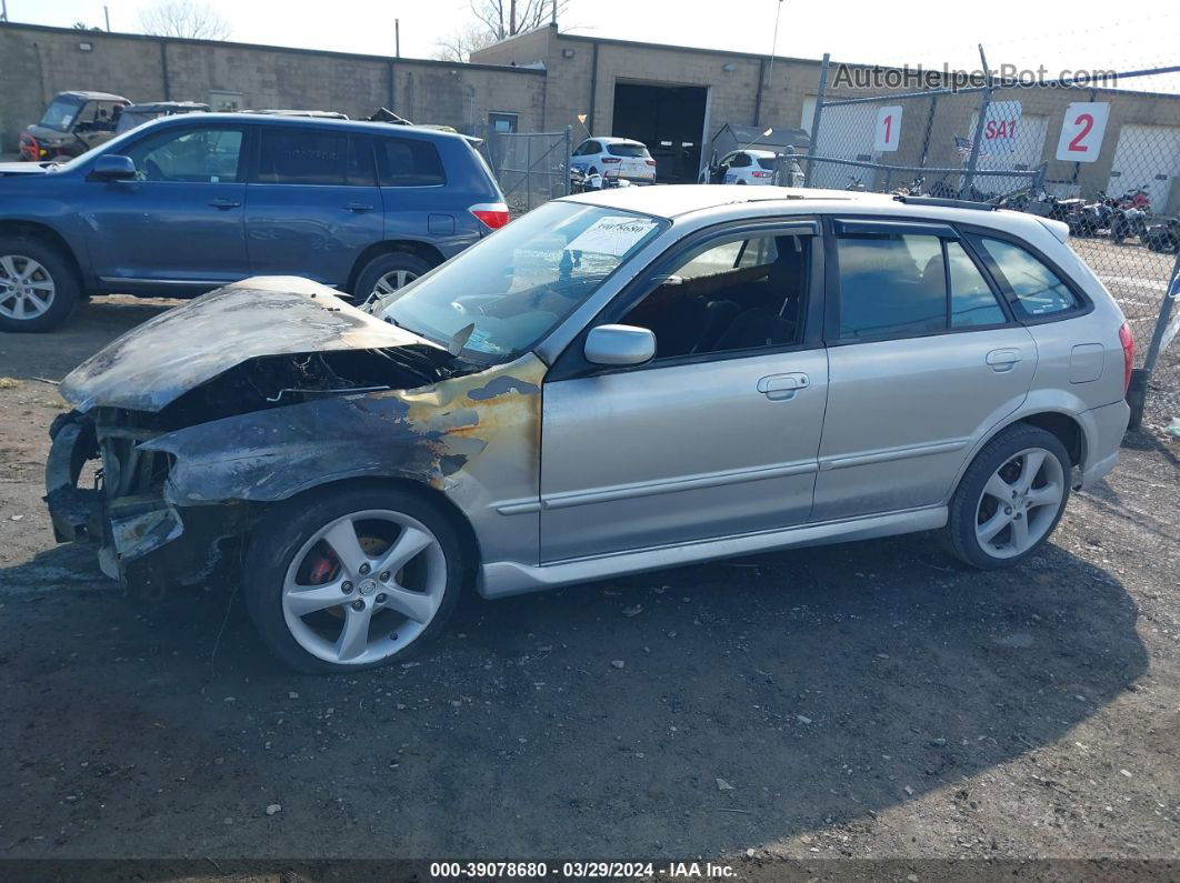 2002 Mazda Protege5   Gray vin: JM1BJ245X21492752