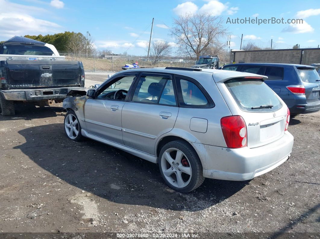 2002 Mazda Protege5   Gray vin: JM1BJ245X21492752