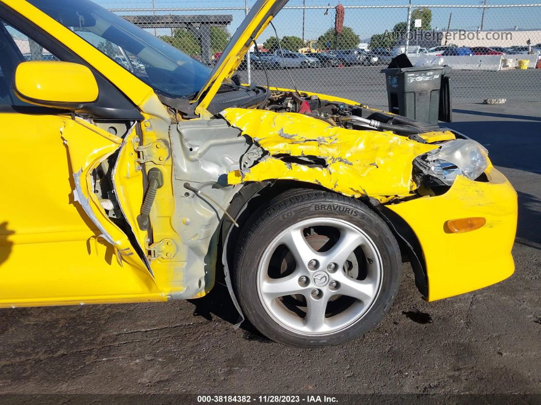 2002 Mazda Protege5 Base (a4)/base (m5) Yellow vin: JM1BJ245X21535180