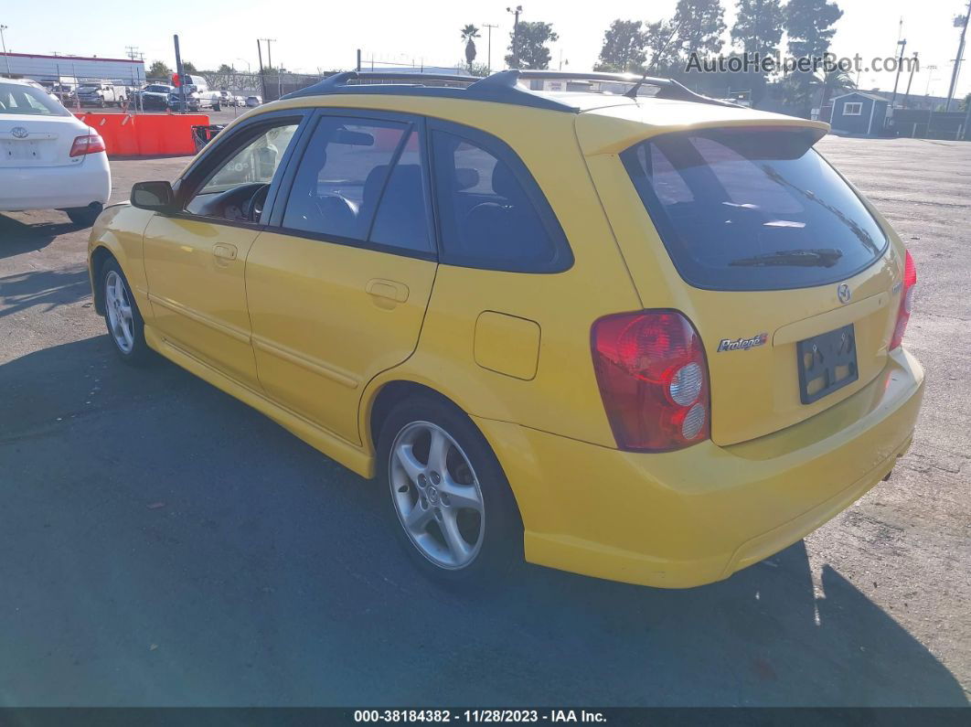 2002 Mazda Protege5 Base (a4)/base (m5) Yellow vin: JM1BJ245X21535180