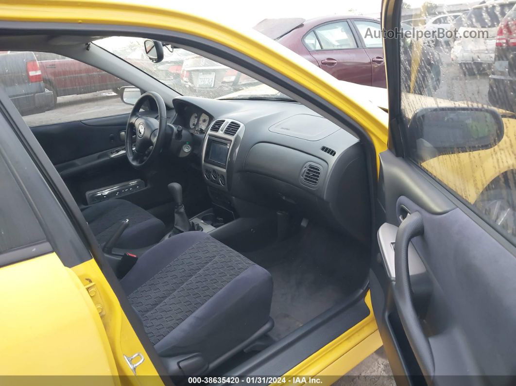 2002 Mazda Protege5 Base (a4)/base (m5) Yellow vin: JM1BJ246121580985