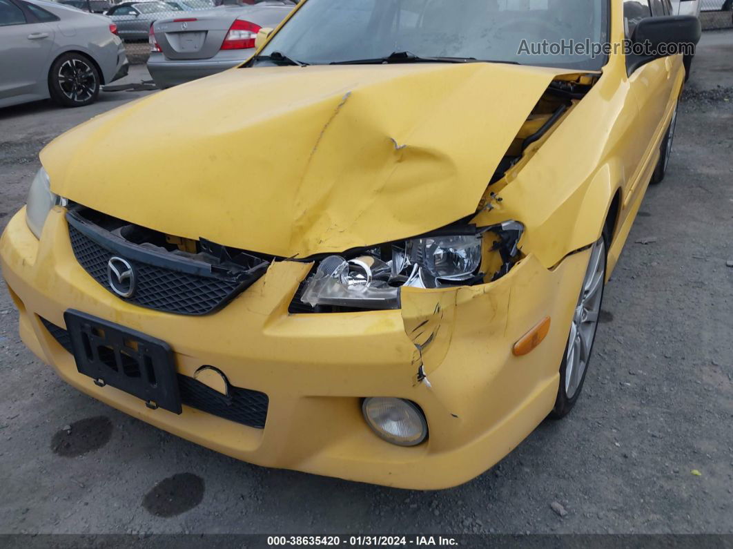 2002 Mazda Protege5 Base (a4)/base (m5) Yellow vin: JM1BJ246121580985