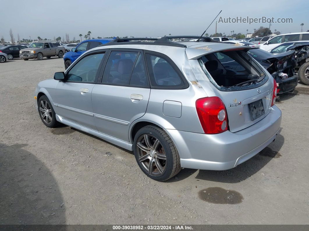 2002 Mazda Protege5   Silver vin: JM1BJ246221590098