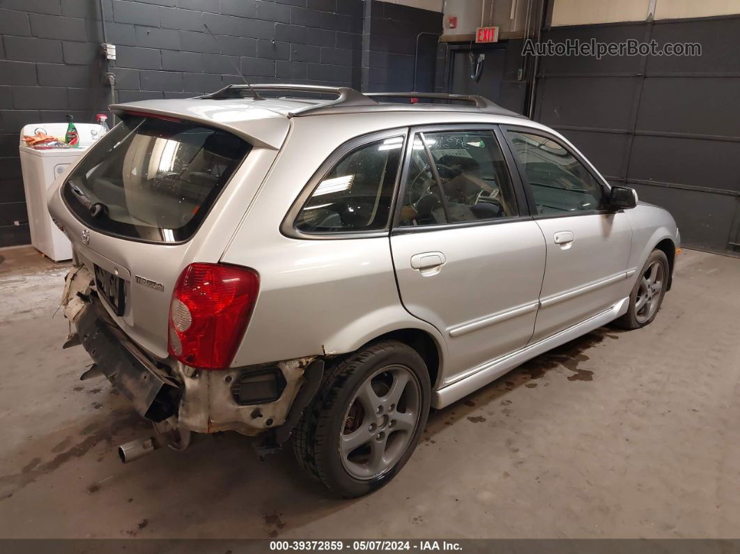 2002 Mazda Protege5   Silver vin: JM1BJ246321492472