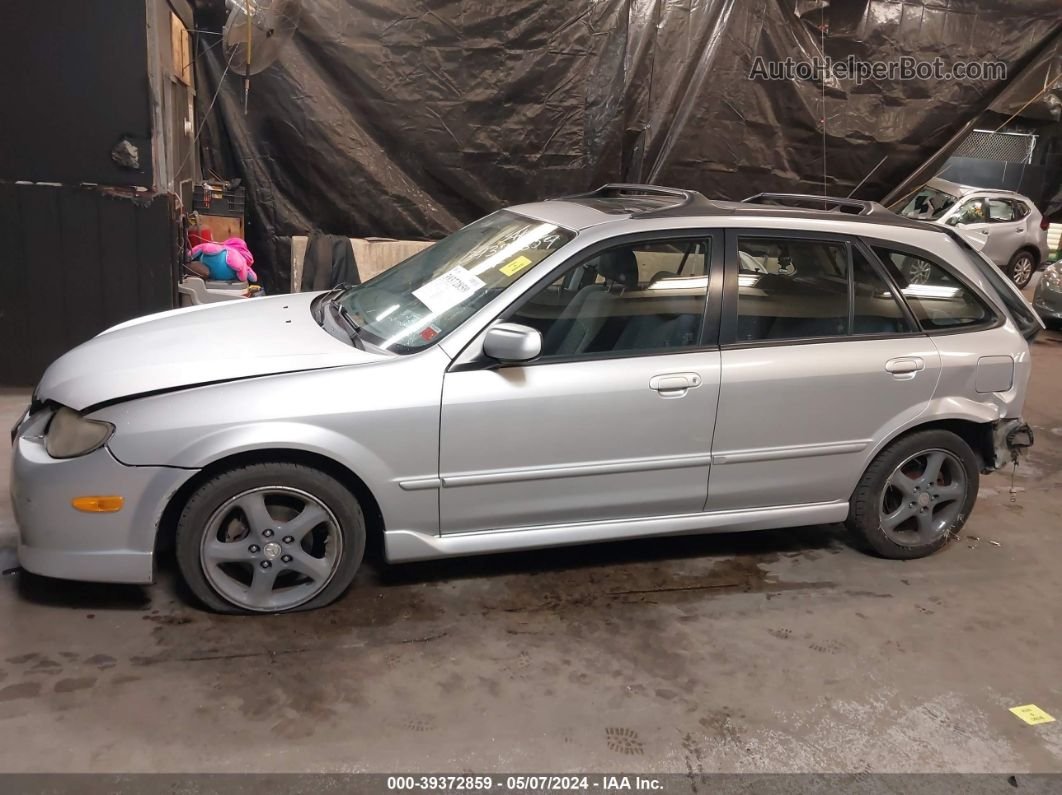 2002 Mazda Protege5   Silver vin: JM1BJ246321492472