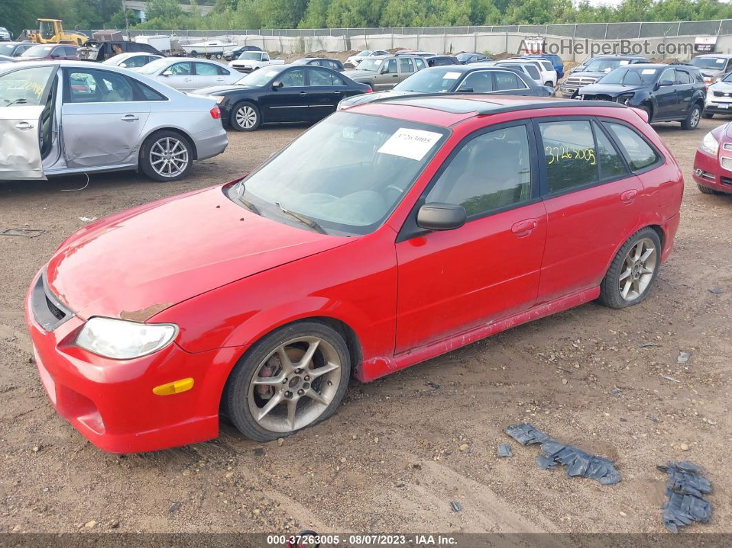 2002 Mazda Protege5   Red vin: JM1BJ246521543096