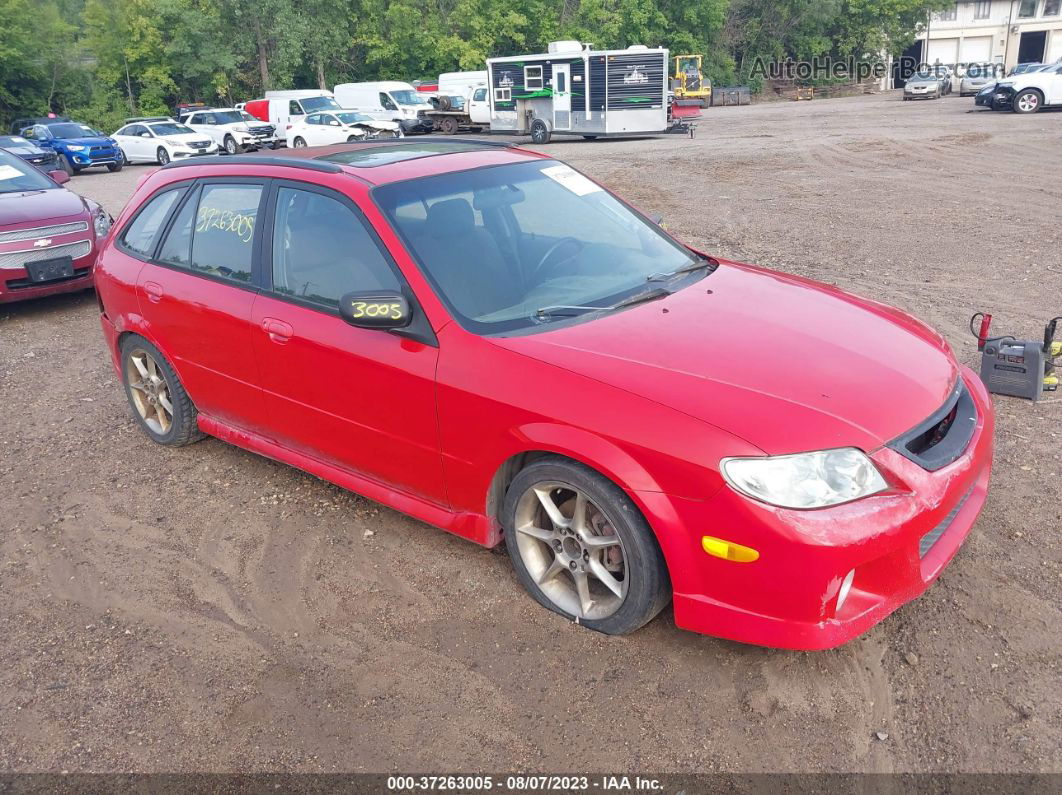 2002 Mazda Protege5   Red vin: JM1BJ246521543096