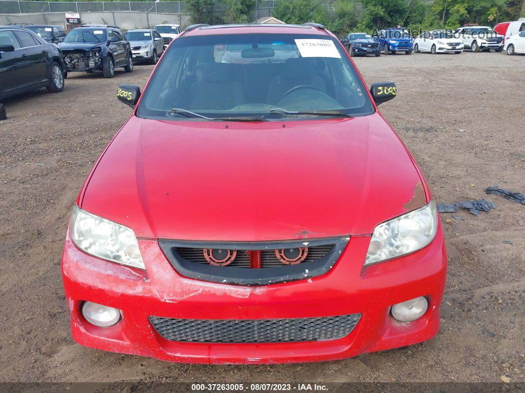 2002 Mazda Protege5   Red vin: JM1BJ246521543096