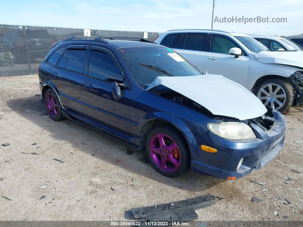 2002 Mazda Protege5 Base (a4)/base (m5) Синий vin: JM1BJ246621540448