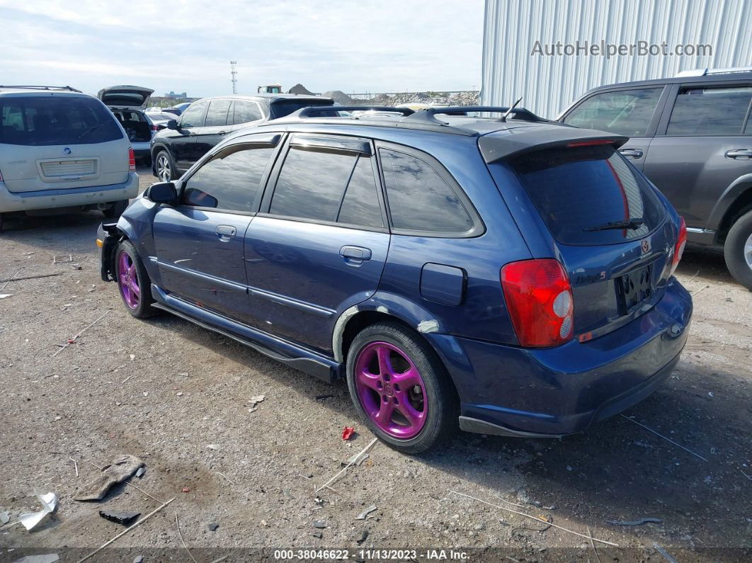 2002 Mazda Protege5 Base (a4)/base (m5) Blue vin: JM1BJ246621540448