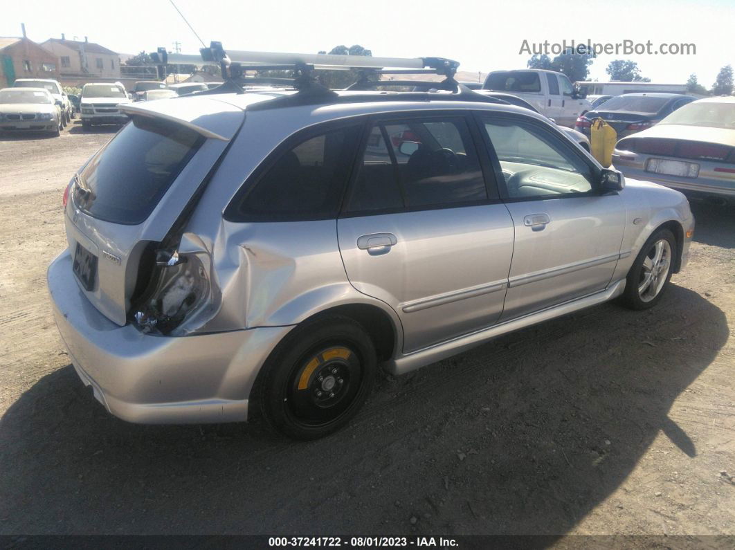 2002 Mazda Protege5   Silver vin: JM1BJ246621597930