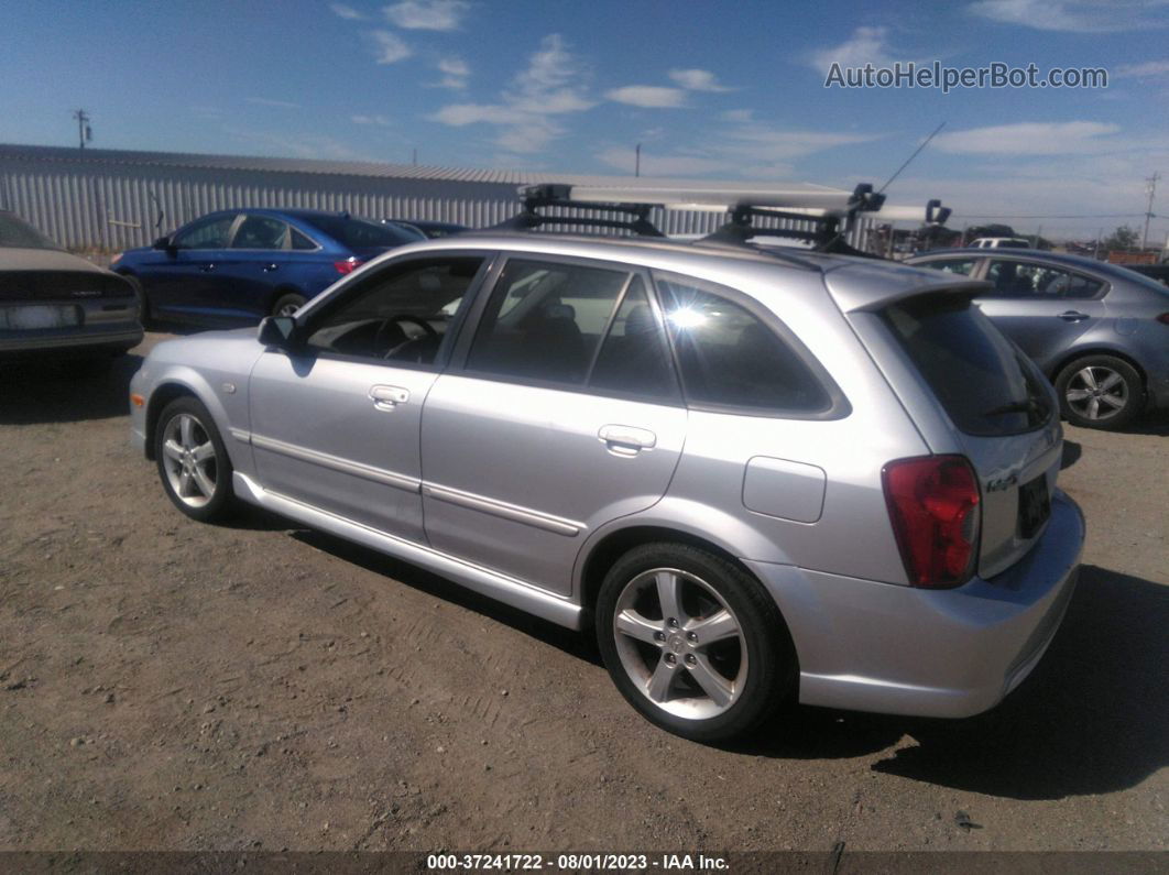 2002 Mazda Protege5   Silver vin: JM1BJ246621597930