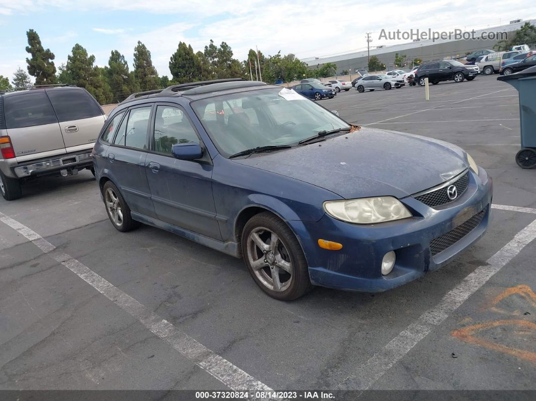 2002 Mazda Protege5   Blue vin: JM1BJ246721505692