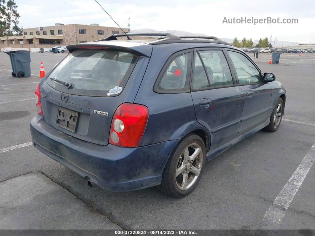 2002 Mazda Protege5   Blue vin: JM1BJ246721505692