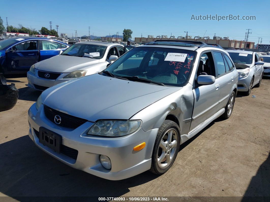 2002 Mazda Protege5   Серебряный vin: JM1BJ246921474638