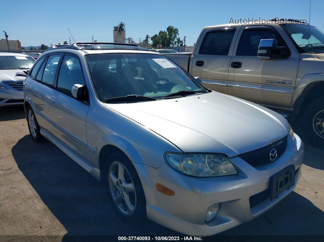 2002 Mazda Protege5   Silver vin: JM1BJ246921474638