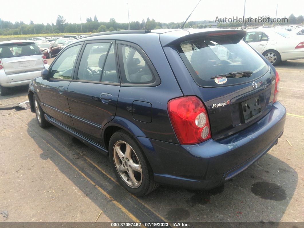 2002 Mazda Protege5 Base (a4)/base (m5) Blue vin: JM1BJ246921605888