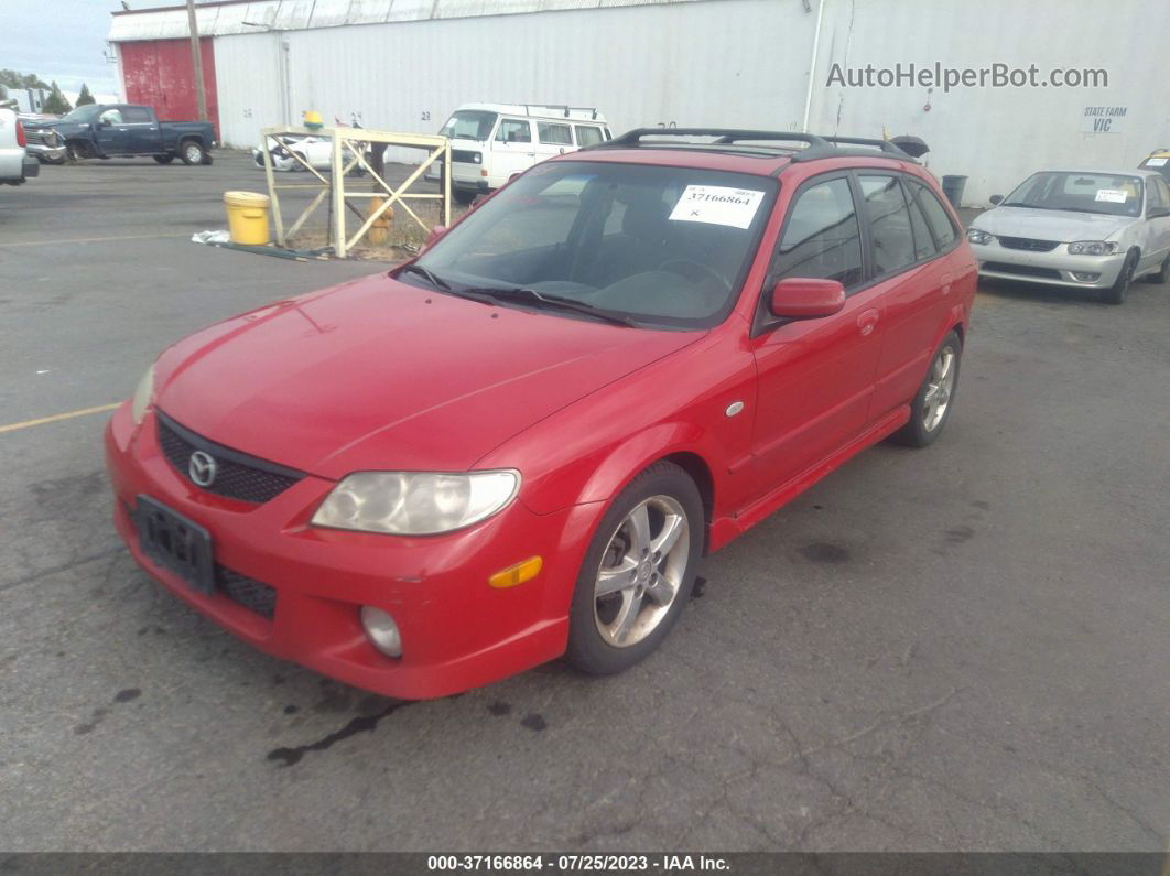 2002 Mazda Protege5   Red vin: JM1BJ246921630774