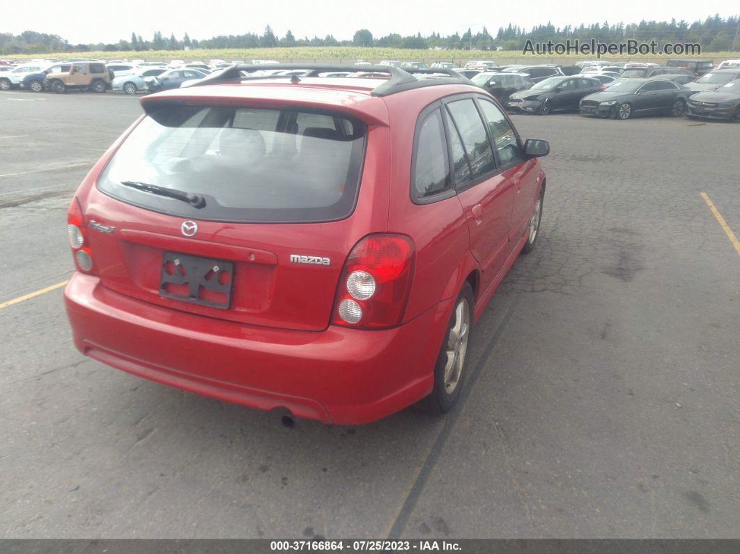 2002 Mazda Protege5   Red vin: JM1BJ246921630774