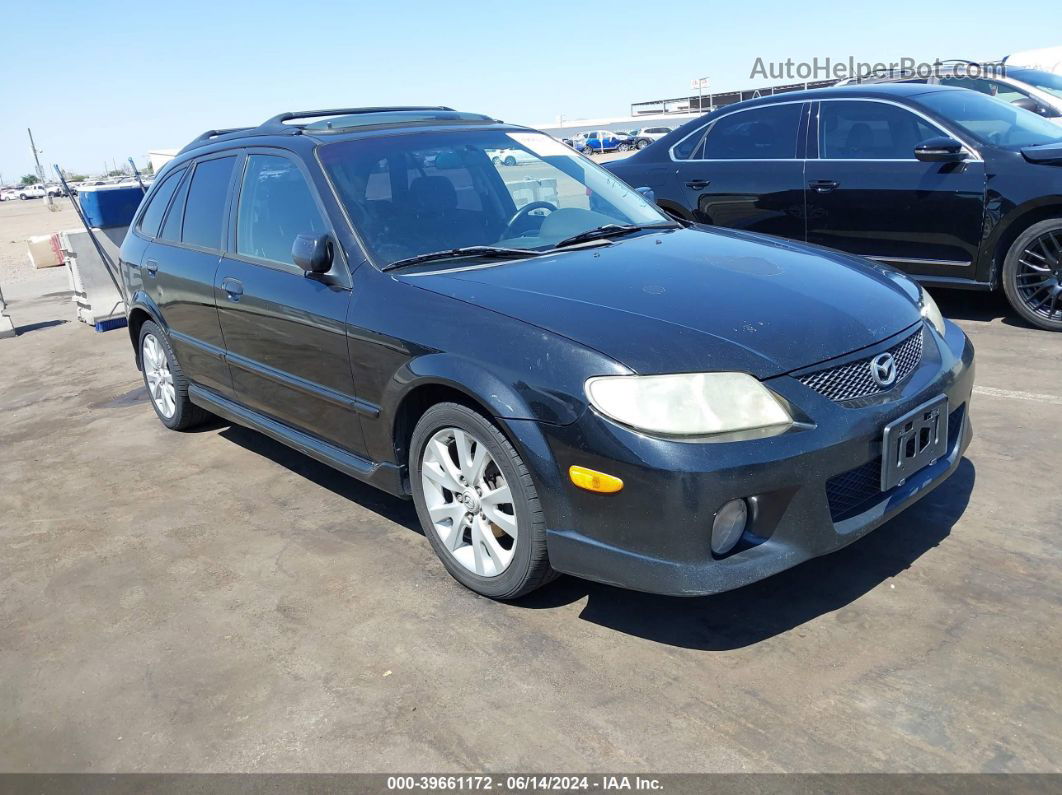 2002 Mazda Protege5   Черный vin: JM1BJ246X21576367