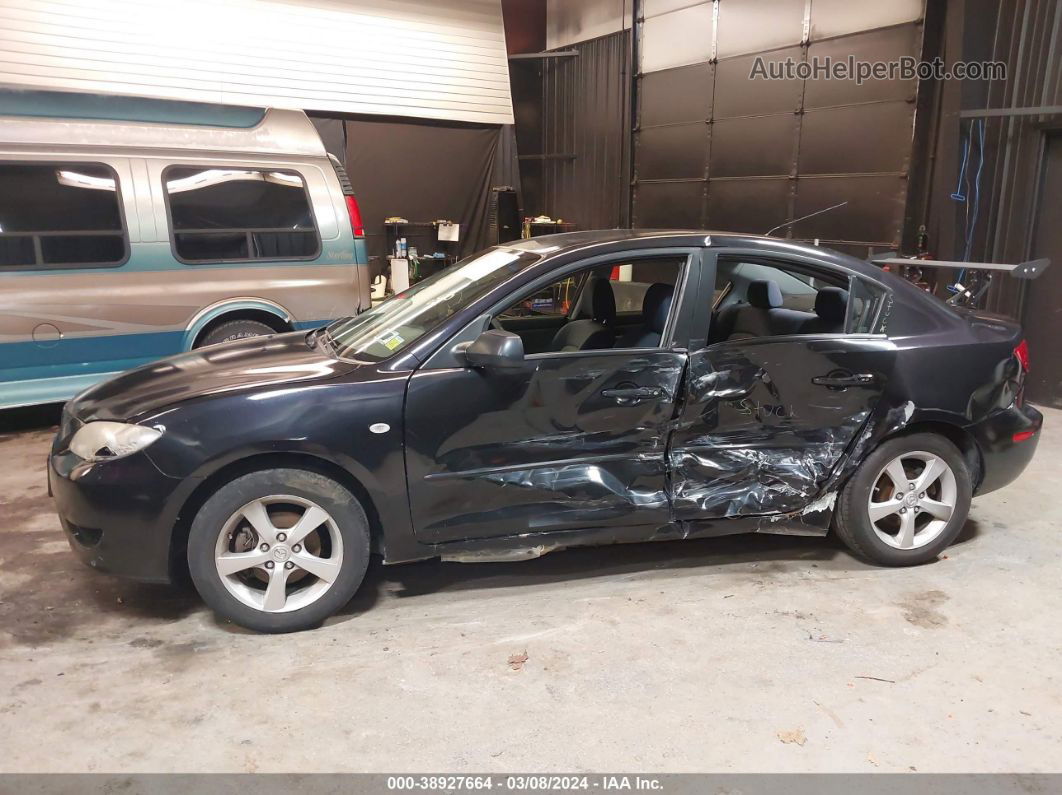 2005 Mazda Mazda3 I Black vin: JM1BK12F151302635