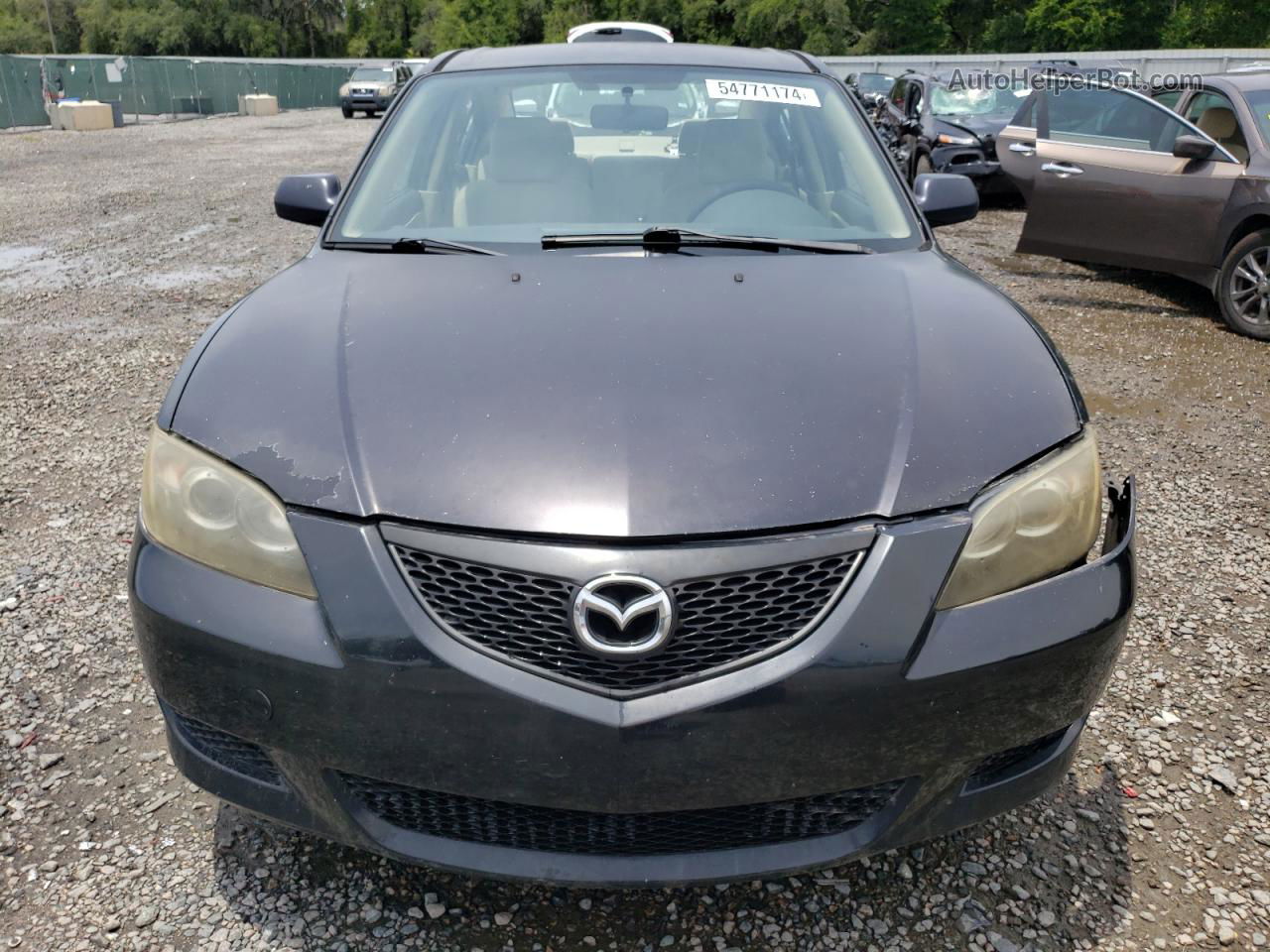 2005 Mazda 3 I Black vin: JM1BK12F751245597