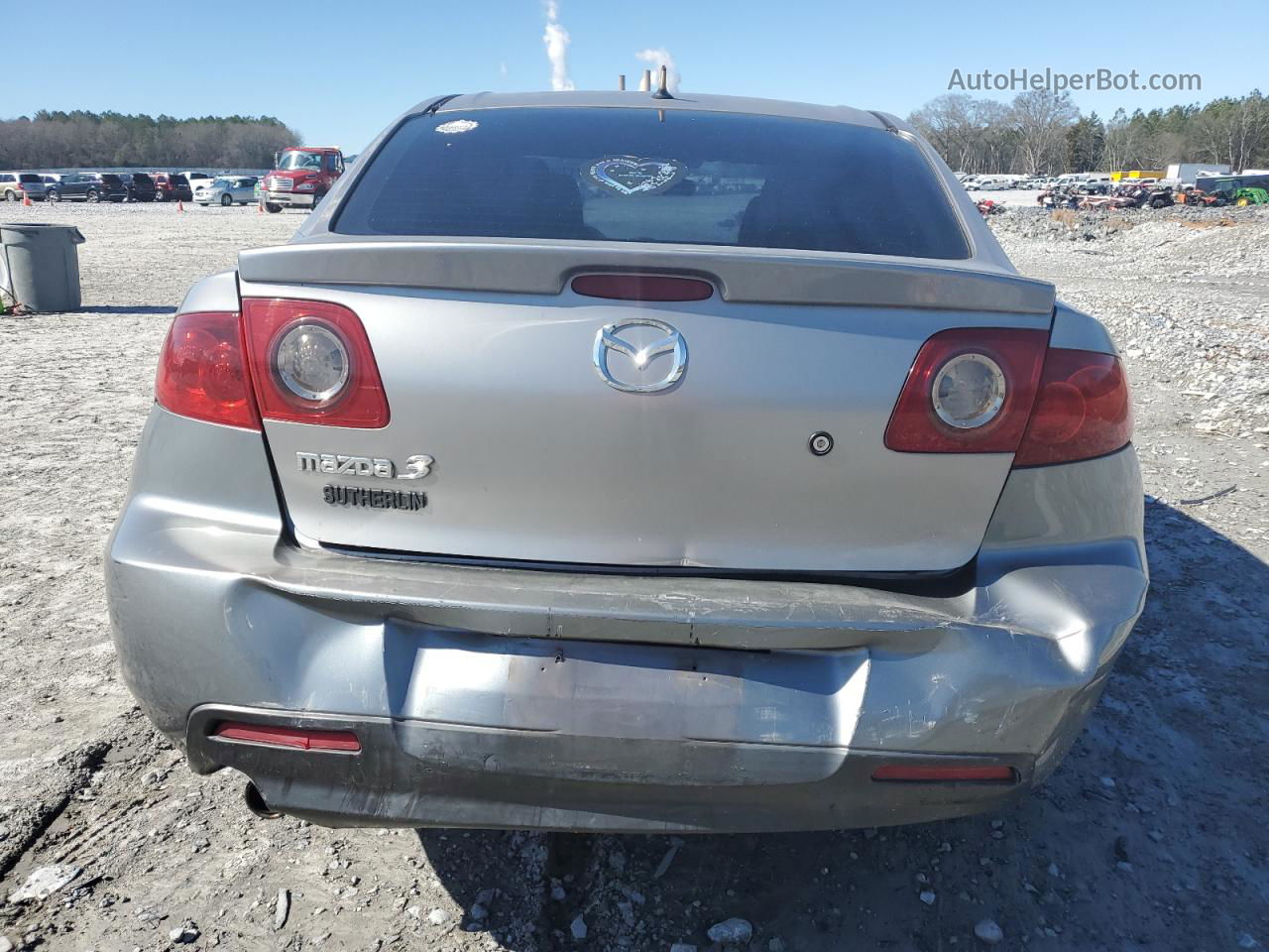 2005 Mazda 3 I Silver vin: JM1BK12FX51250518