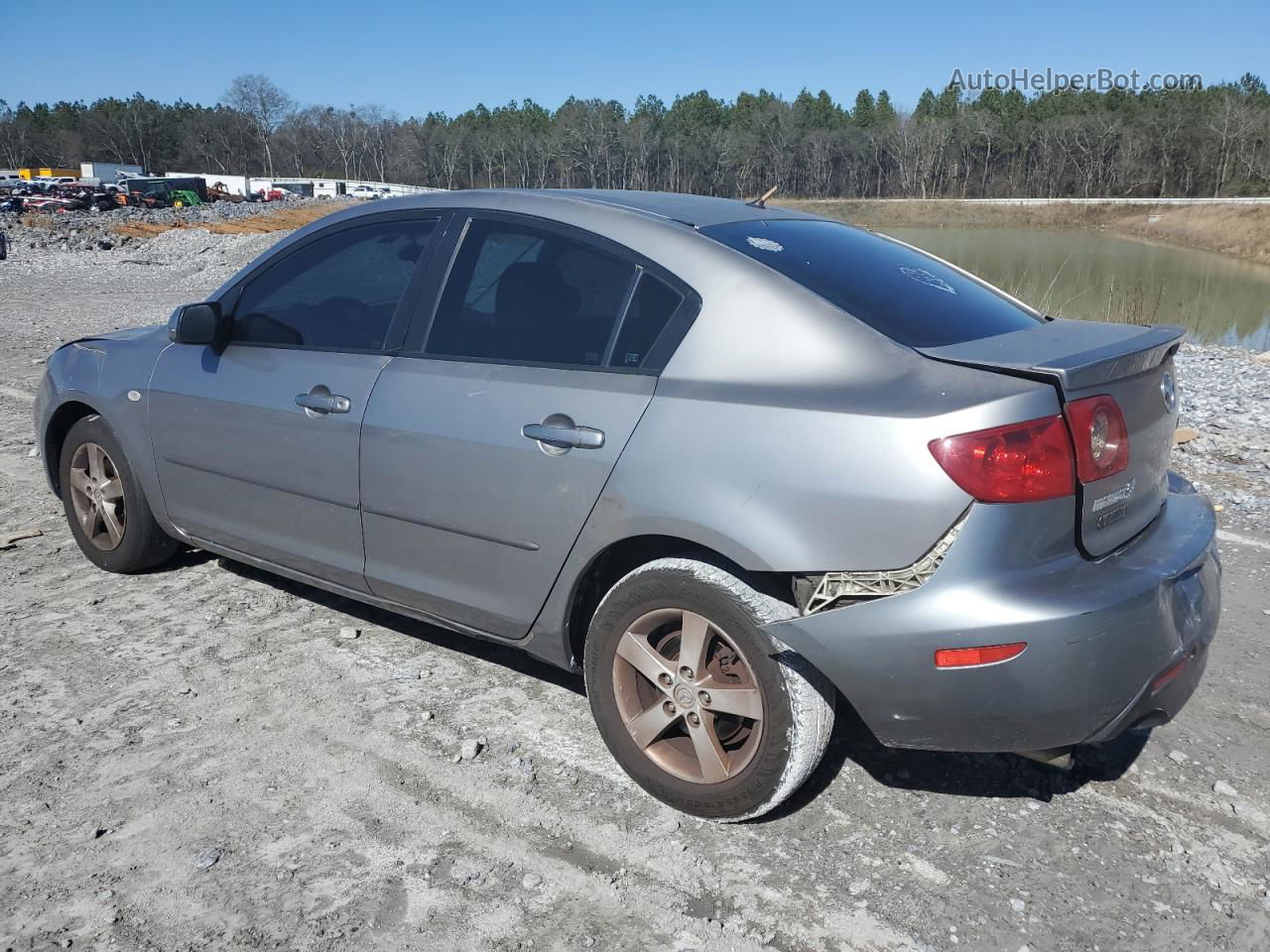 2005 Mazda 3 I Silver vin: JM1BK12FX51250518