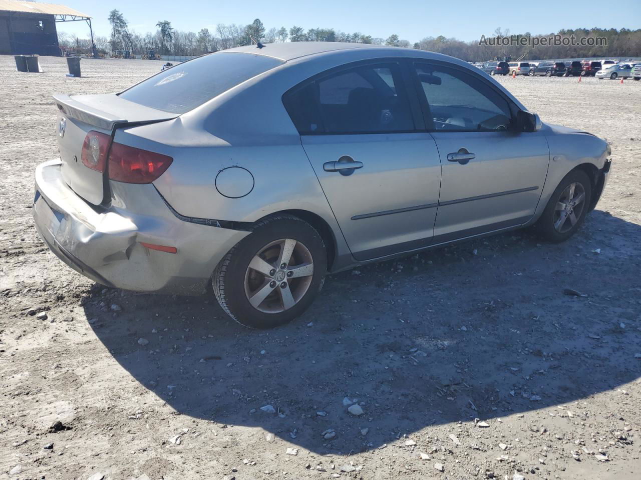 2005 Mazda 3 I Silver vin: JM1BK12FX51250518