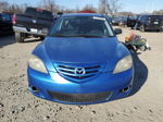 2005 Mazda 3 Hatchback Blue vin: JM1BK143051284373