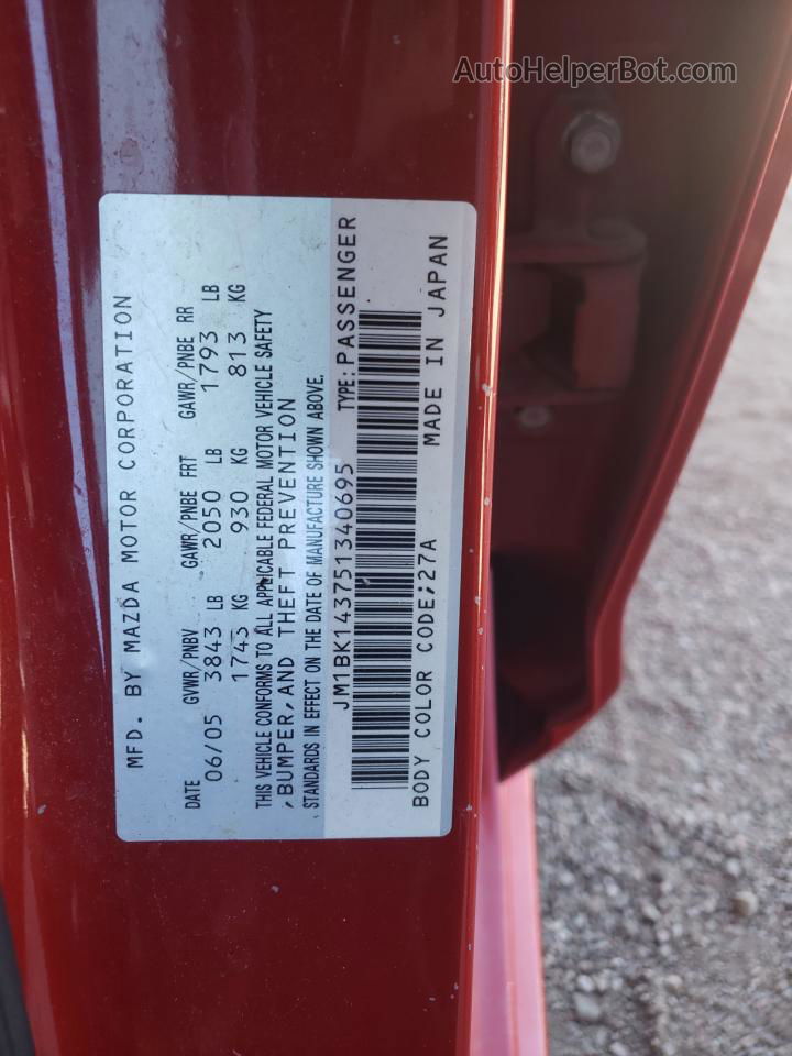 Price & History 2005 Mazda 3 Hatchback 2.3l 4 vin