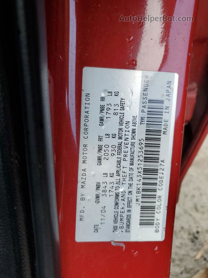 Price & History 2005 Mazda 3 Hatchback 2.3l 4 vin