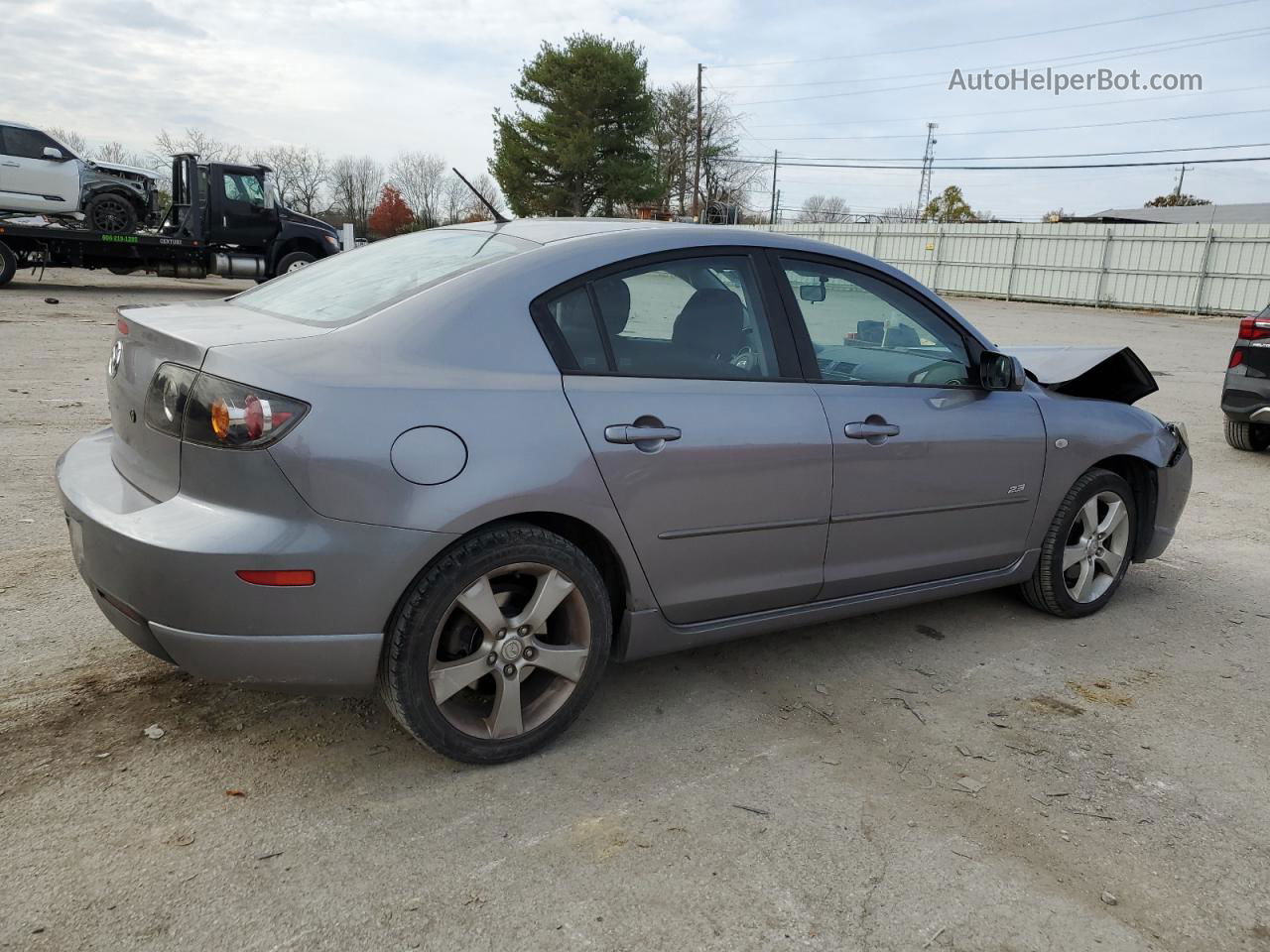 2005 Mazda 3 S Silver vin: JM1BK323851257064