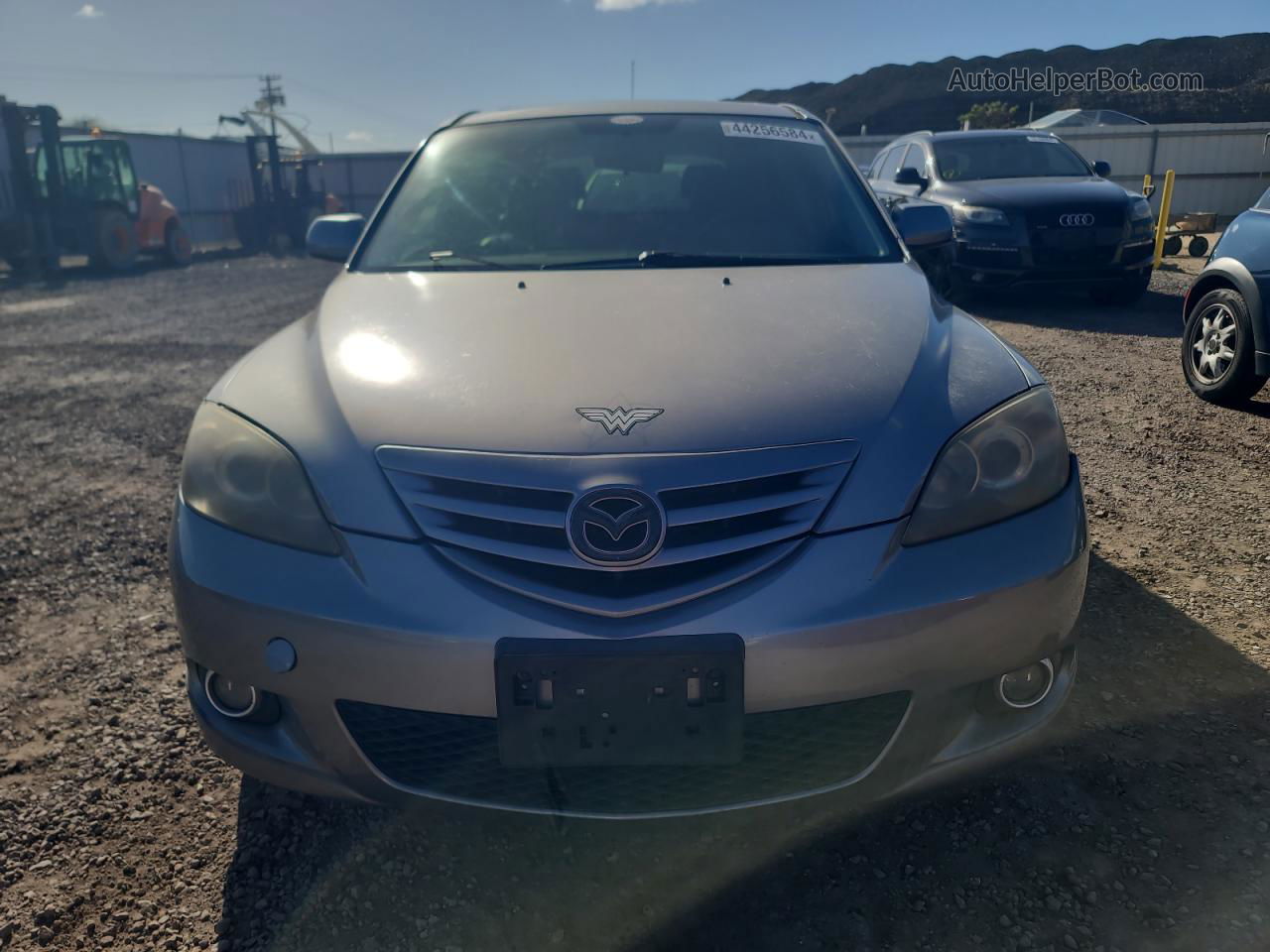 2005 Mazda 3 Hatchback Silver vin: JM1BK343451299065