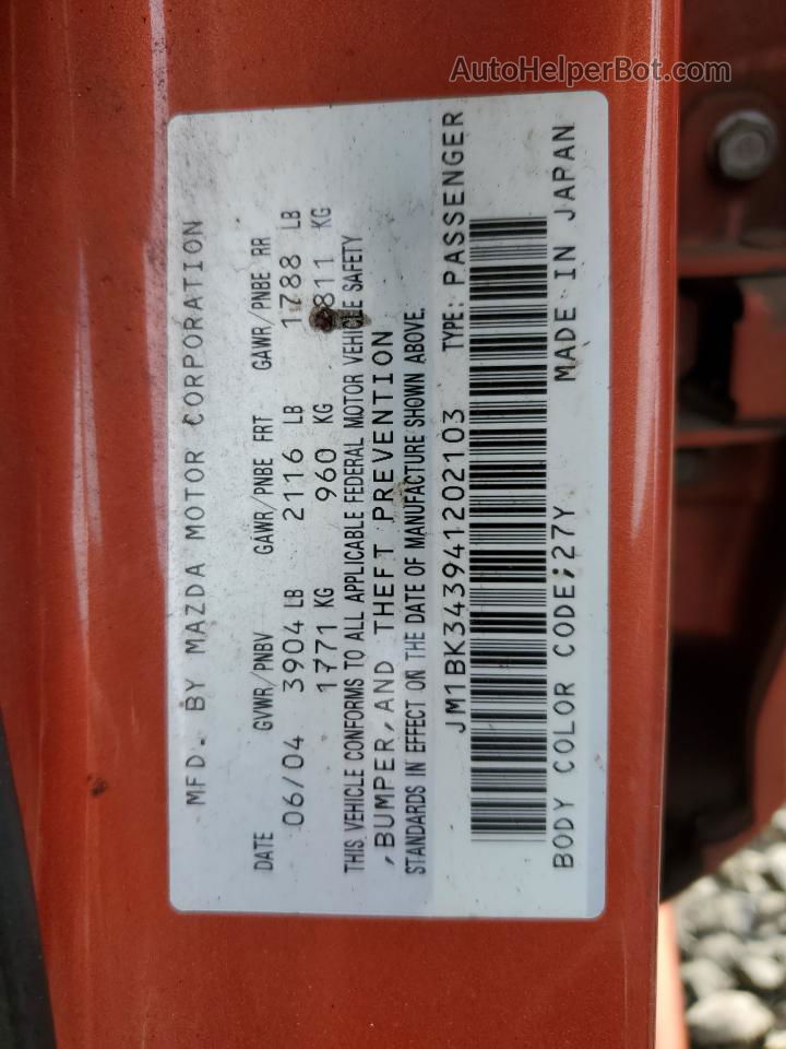 Price & History 2004 Mazda 3 Hatchback 2.3l 4 vin