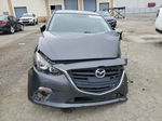 2016 Mazda 3 Sport Gray vin: JM1BM1J70G1320437