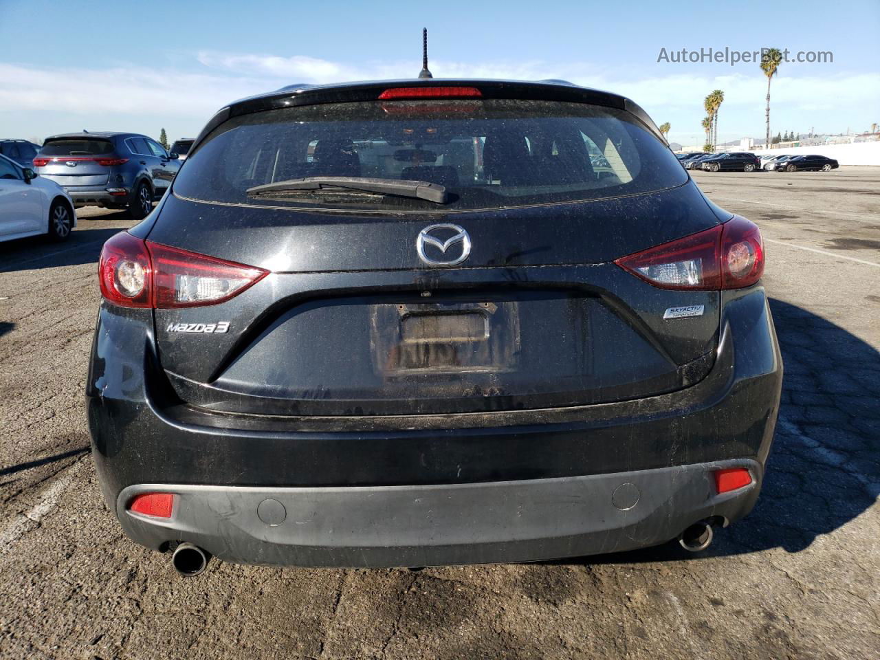 2016 Mazda 3 Sport Black vin: JM1BM1J71G1346318