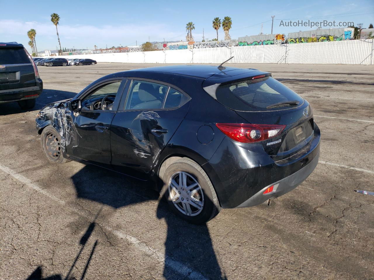 2016 Mazda 3 Sport Черный vin: JM1BM1J71G1346318